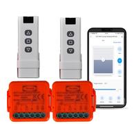 Interruttore Tapparelle RF, Telecomando per Tapparelle Elettriche, Funziona in Parallelo con Interruttore Originale, Modulo Compatibile con Alexa e Google Home, App SmartLife/tuya (2)