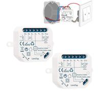 Interruttore Tapparelle WiFi 2pz Modulo Comando per Tapparelle Elettriche