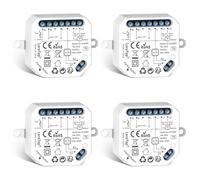 Interruttore Tapparelle Wifi, 4Pz Modulo Comando per Tapparelle Elettriche, Cont