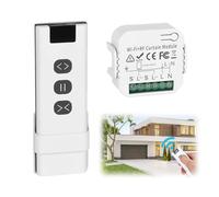Interruttore Tapparelle WiFi, Con Telecomandi RF e Modulo Ricevitore, Controllo Tapparelle Elettriche per Tende e Persiane, Persiane, Tende da Sole,Smart Life Dispositivi