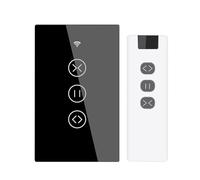 Interruttore Tapparelle WiFi,Interruttore WiFi WiFi Smart Touch Turn Tende Blinds Motor Switch Life APP Telecomando(Orange)