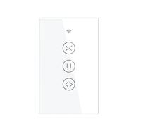 Interruttore Tapparelle WiFi,Interruttore WiFi WiFi Smart Touch Turn Tende Blinds Motor Switch Life APP Telecomando(Blue)