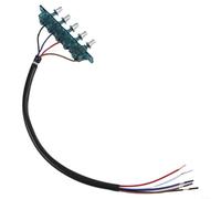 Interruttore tastiera in metallo distanza foro 120 mm per cappe
