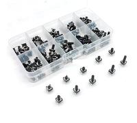 Interruttore tattile 100 pezzi 10 modelli 6 * 6x6 on Off Kit interruttore a pulsante Altezza: 4,3 MM-13 MM Micro a pin a chiave