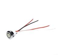 Interruttore tattile in metallo 3,7 V-24 V per lampade a regolazione continua, controller capacitivo a pulsante con indicatore blu per illuminazione armadio e guardaroba, versione con filo di tipo A