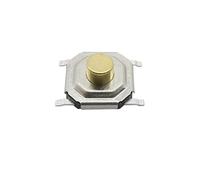 Interruttore tattile momentaneo a 4 pin 4x4mm, interruttori a sfioramento a chiave 4,3/3,5/3/2,5/2,3/2/1,7mm, 10 pezzi(4X4X4.3MM-10pcs)