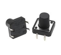 Interruttore tattile verticale 12x12 da 4,3/4,5/5/6/7/8/9/10/11/12/13 mm, micro 4 pin, pulsante elettronico con autoripristino, 10 pezzi(K020j009-11mm)
