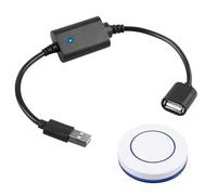 Interruttore telecomando e USB, DC 5 V, telecomando senza fili, interruttore USB per piccola luce notturna Fan striscia luminosa LED