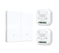 Interruttore Telecomando RF433mhz 123 Gang con Funzionalità Codice Apprendiment