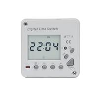 Interruttore temporizzato digitale automatico elettronico MT711 Tempo programmabile con display