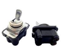 INTERRUTTORE TERGICRISTALI CON LEVA CROMATA 4 CONNETTORI TONDI FIAT 500 N-D