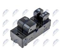 NTY Interruttore, Alzacristallo compatibile con NISSAN EWS-NS-018