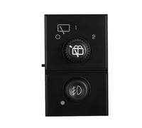 Interruttore tergicristallo per Peugeot Interruttore tergicristallo posteriore a 9 pin, interruttore di controllo della luce carico nebbia per auto Tahoe Yukon per Suburban 2003-2006 Sostituzione