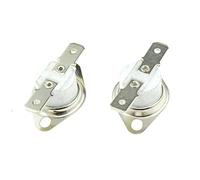 Interruttore termostato 1PC 165 170 200 220 250 280 300 DEGC NC Normalmente Chiudi Sensore di temperatura del sensore termico in ceramica KSD301 10A 250V-280C