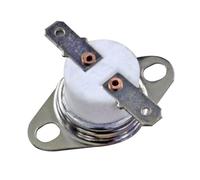 Interruttore termostato limitatore di temperatura 16A normalmente chiuso da 10-50 ℃ a 160-250 ℃ per riscaldamento dell'acqua e controllo della temperatura del forno, 1 confezione con foro di montaggio