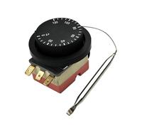 Interruttore termostato ventola elettrica Radiatore da 0℃ a 120℃ 250V Sonda di controllo della temperatura in acciaio for forno elettrico