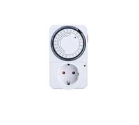 Interruttore timer ciclico 24 ore timer da cucina presa loop presa di temporizzazione universale timer meccanico 230VAC 3500W 16A UK EU CN US Plug(EU)