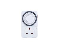 Interruttore timer ciclico 24 ore timer da cucina presa loop presa di temporizzazione universale timer meccanico 230VAC 3500W 16A UK EU CN US Plug(UK)