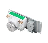 Interruttore timer di ricambio compatibile con Midea Wld35 serie 1s e 2s corpo in acciaio inox 15a 250v AC rating design bianco spaziatura 76 mm per microonde e forno elettrico controllo