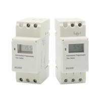 Interruttore timer digitale Timer digitale astronomico Premium BS26W, interruttore timer digitale programmabile for latitudine e longitudine, tensione selezionabile 16A/25A(DC24V 25A)
