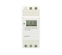 Interruttore timer digitale Timer digitale programmabile astronomico BS26W timer programmabile di latitudine e longitudine 16 volte intervallo di impostazione del tempo di accensione/spegnimento 1 min