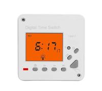 Interruttore timer digitale TM617 220V 230V 110V AC Timer elettronico digitale programmabile settimanale 7 giorni Interruttore temporizzato Relè orologio Controllo luce nera(110V)