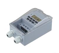 Interruttore timer intelligente 220 V 10 A con controllo settimanale a 16 programmi, copertura trasparente impermeabile, montaggio a parete, per elettrodomestici, modello