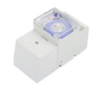 Interruttore Timer Meccanico Analogico 110-230V 24 ore Interruttore Orario Manuale Timer Meccanico Analogico