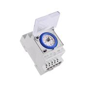 Interruttore Timer Meccanico SUL181D 96 Volte /Off al Giorno Intervallo di Impostazione del Tempo Timer 15 Minuti Timer Meccanico 24 Ore