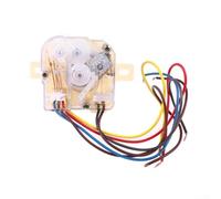 Interruttore timer per lavatrice, semiautomatico, 6 fili, ricambio per vasca da lavanderia con rotazione di 180°, struttura in plastica