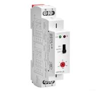 Interruttore timer per luce delle scale, 16 A, per luce bianca in ABS | Tensione AC 230 V, ritardo di 0,5-20 minuti, per scale, corridoio, spegnimento automatico