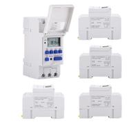 Interruttore Timer Programmabile 4,5VA per Lampioni AHC15A Display ON/OFF DIN Ra