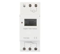 Interruttore Timer Programmabile Digitale con Display a LED 30A AC DC 12V 24V 110V 220V per Controllo Temporizzato