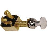 OSCULATI Pulsante Ottone Cromato 15 x 25 mm