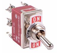 Interruttore Toggle On-Off-On con Terminali a Vite 250V 15A DPDT