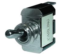 Interruttore Toggle On-Off-On WeatherDeck Blue Sea 4152-BSS 15A Ottone Nichelato