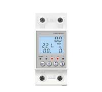 Interruttore TOMPD-63 WFI 63A smartlife TUYA Interruttore automatico Contatore di energia Timer di misurazione con protezione da tensione, corrente e perdite(No Backlight)