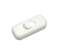 Interruttore Torpedo a basso profilo ElekTek 2 Amp - Usa 2 o 3 morsetti flex centrali - Scelta del colore Blanco