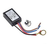 Interruttore touch a 3 vie integrato LD-600S, interruttore touch per lampadine a incandescenza, luci LED, 220-240 V, 25-150 W, nero
