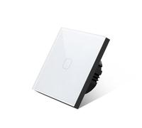 Interruttore Touch Interruttori Della Luce Intelligenti Pannello A Parete Interruttore Tattile Rete Automatico Lavoro(White,3-GANG-WIFI)