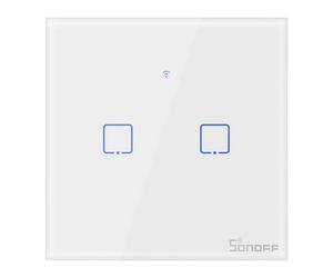 Interruttore Touch Smart SONOFF T0 EU 2C 2 tasti WiFi da parete