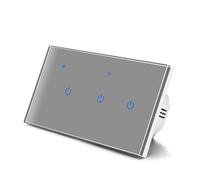 Interruttore Touch WiFi Compatibile Per Tuya con Elegante Finitura Vetro Tempera