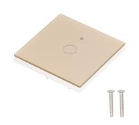 Interruttore Touch Zigbee Singolo Gang, Vetro Temperato e PC Ignifugo, 10A 100-240V - Controllo Remoto Veloce, Timer e Gestione Gruppi, Ideale per Casa Intelligente (Tempo atmosferico)