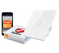 Interruttore touch ZigBee TUYA 1 circuito bianco #senza N