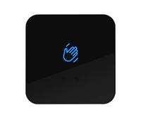 Interruttore Touchless Efficiente con Indicatori di Stato Visivi in Blu e Verde