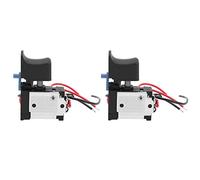 Interruttore Trapano Elettrico 2 pezzi, Interruttore a Grilletto Controllo Velocità Interruttore a Grilletto Utensile Elettrico 16A DC per Trapano Elettrico Manuale