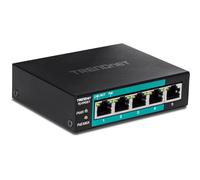 TRENDnet 6-Port Unmanaged Fast Ethernet Long Range PoE+ Switch, 4 x PoE+ Ports,