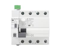 Interruttore trifase differenziale 30 mA tipo A & AC - 63 A 42 kW - Cortocircuito max 10 kA - Riarmo automatico - Certificazione LCIE RCCB EN 61008-1 - ON/OFF telecomandato