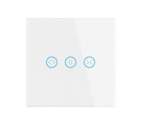 Interruttore Tuya WiFi per Tapparelle Elettriche, Interruttore UE per Tapparelle, Casa Intelligente, Compatibile.