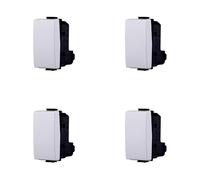 Interruttore Unipolare 1P 16A, Compatibile Bticino Matix, 1 Modulo, Colore Bianco